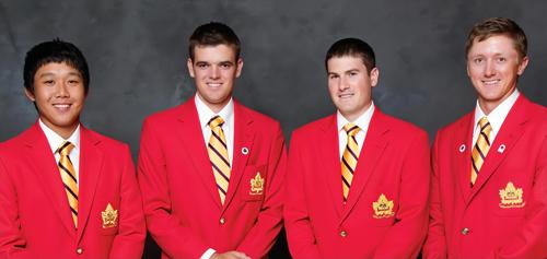 Albin Choi, Corey Conners, Graham Hill, Mackenzie Hughes